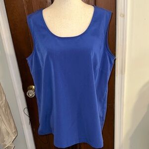 TravelSmith Women's Vibrant Blue Tank Top